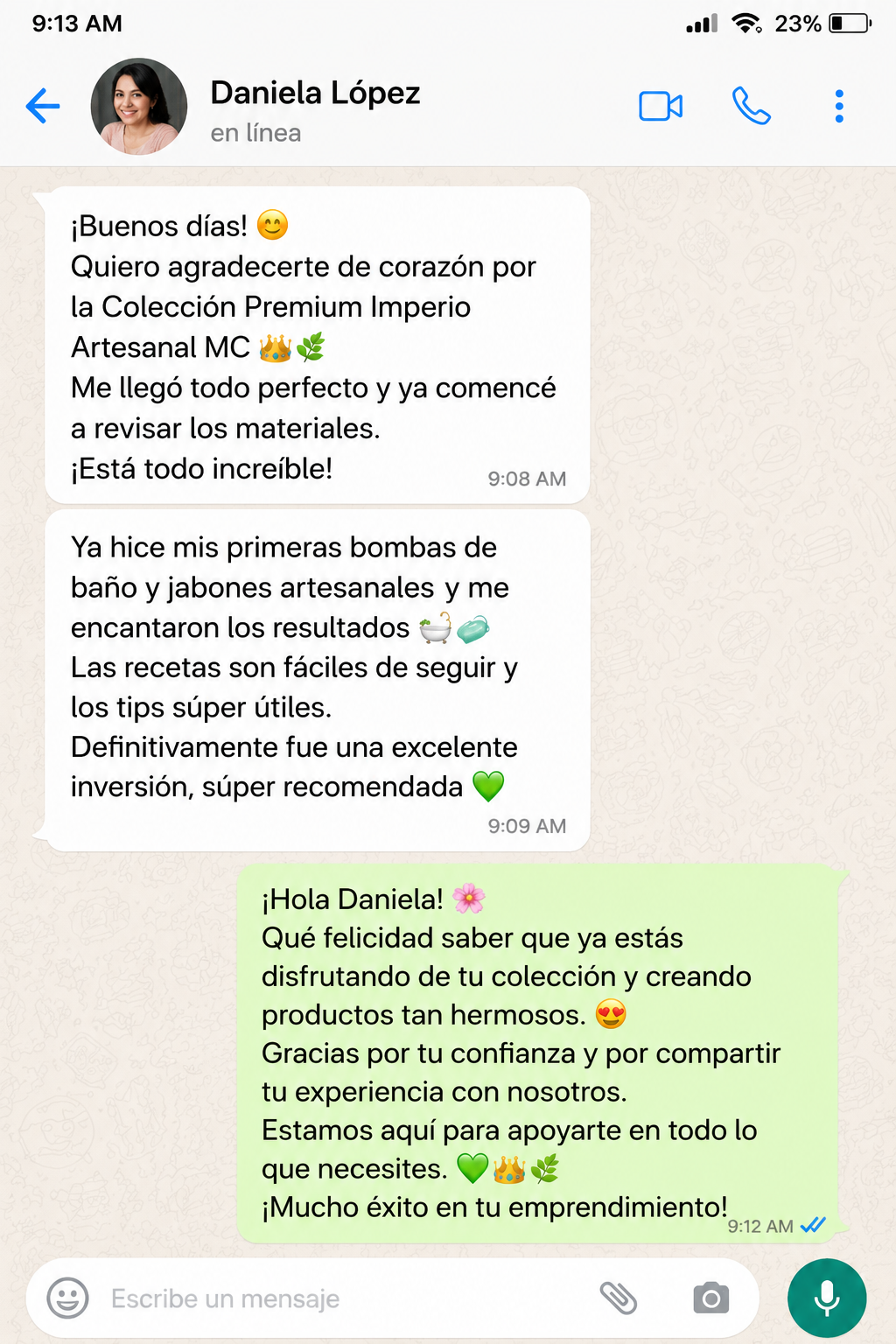 Testimonio de cliente 3